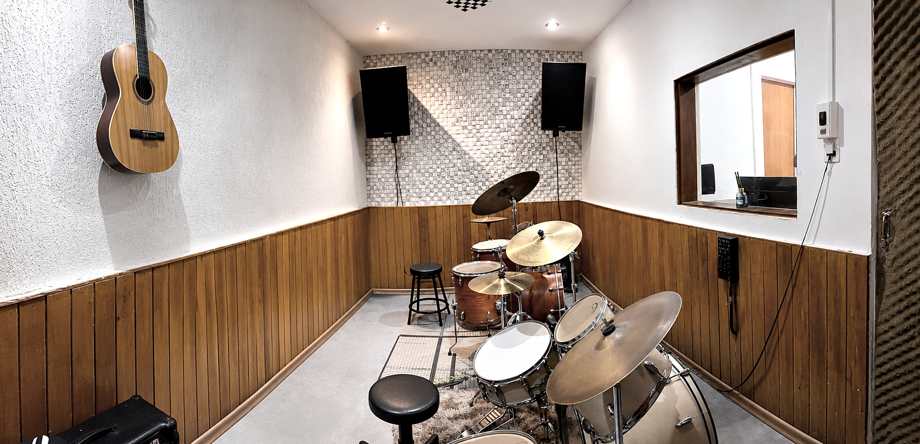 Estúdio de bateria - AG Music Center
